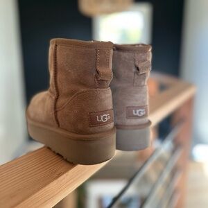 Kids UGG mini platform